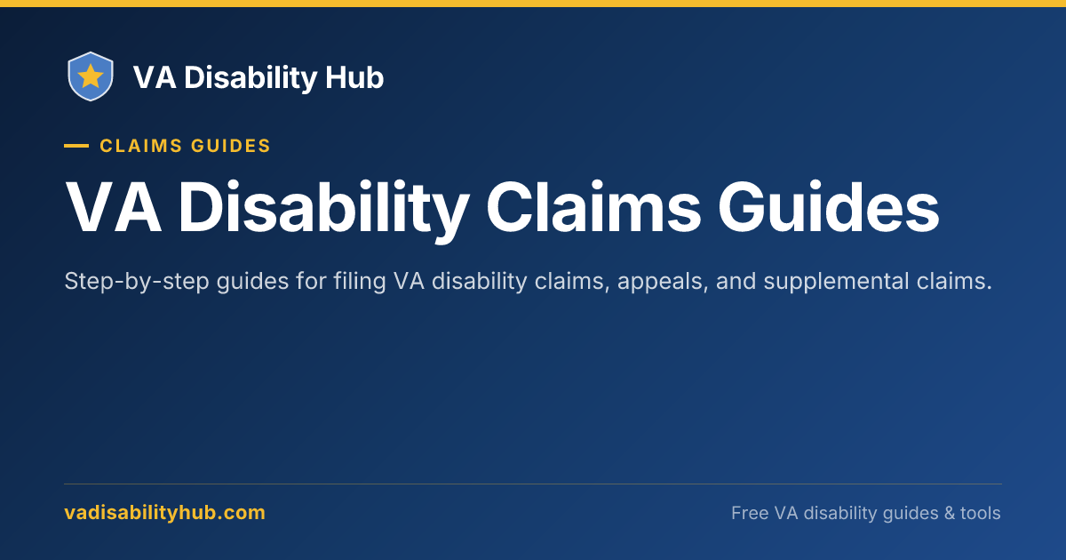 Va Claim Layout VA Disability Claims Guides | VA Disability Hub