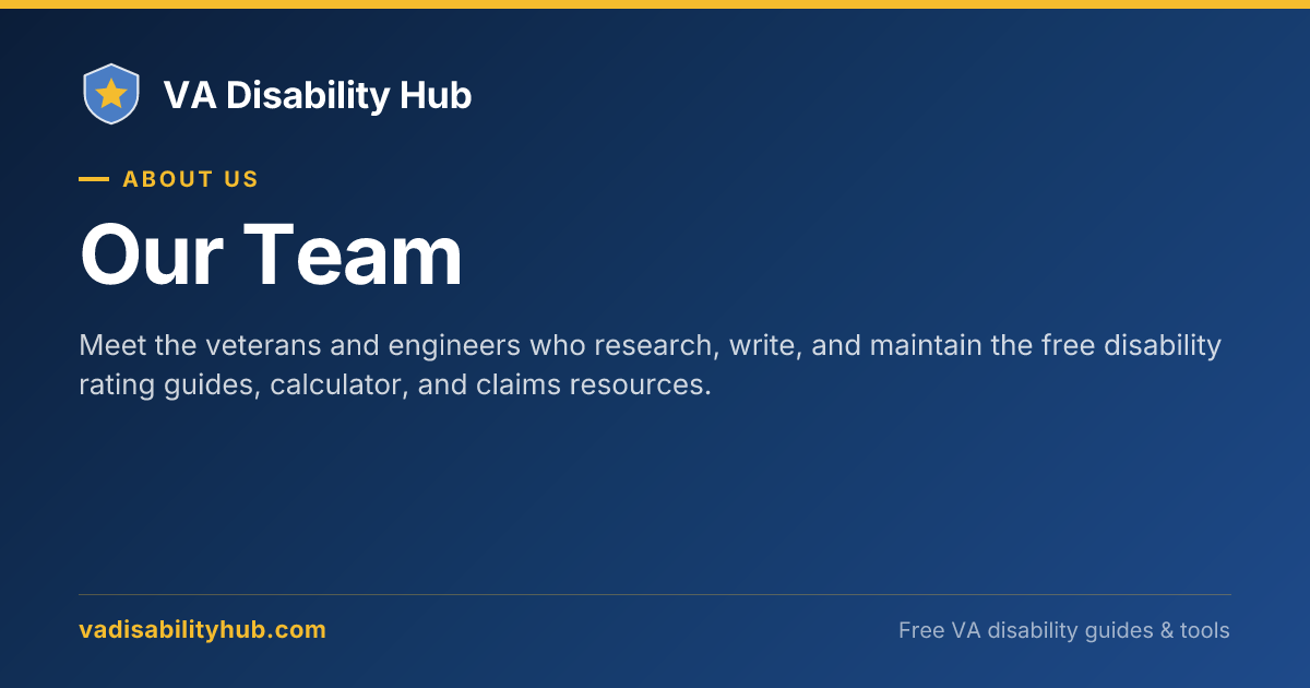 Our Team | VA Disability Hub